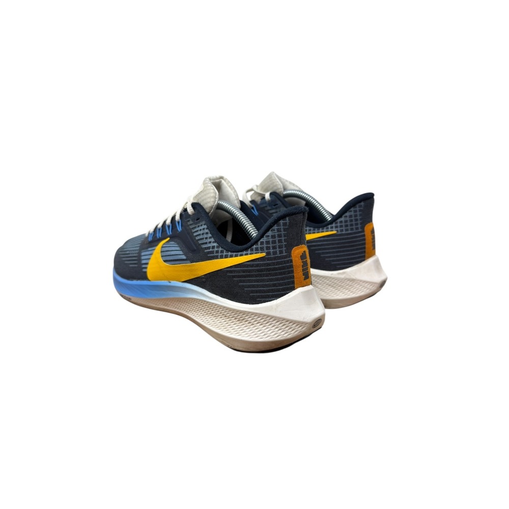 Nike Air Zoom Pegasus 39 Mens Running Shoes Thunder Blue Gold DO9580-400 Size 10 - Picture 6 of 12